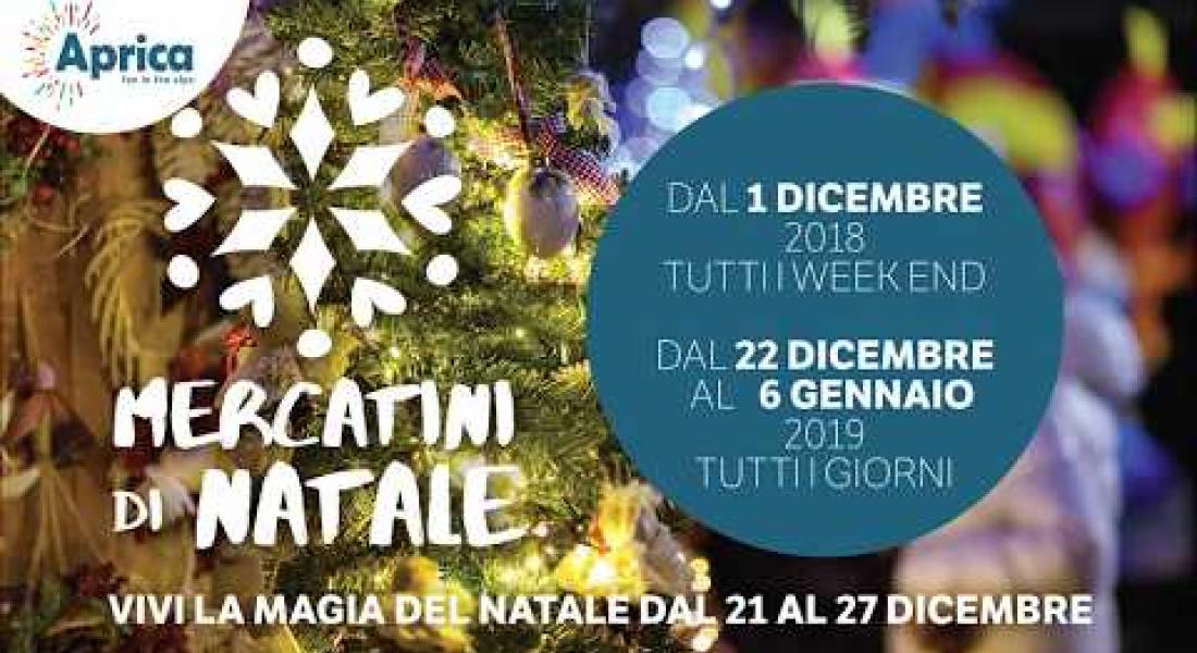 Embedded thumbnail for Aprica villaggio e mercatini di Natale